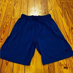 Nike Men's Blue Athletic Shorts